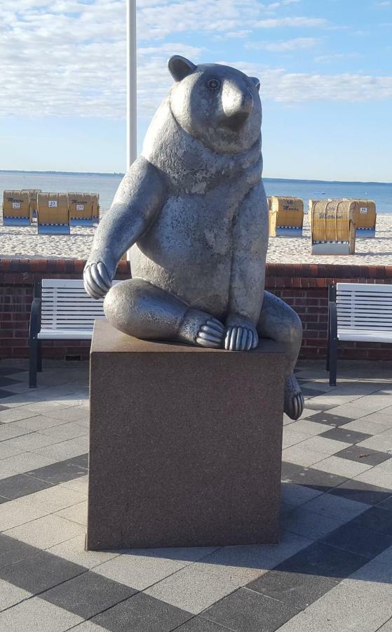 FeWo Montymar incl. Strandkorb Grömitz Zewnętrze zdjęcie